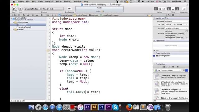 Creating a Single Link List with Nodes in C++ Data Structure | Using Structure | смотреть онлайн