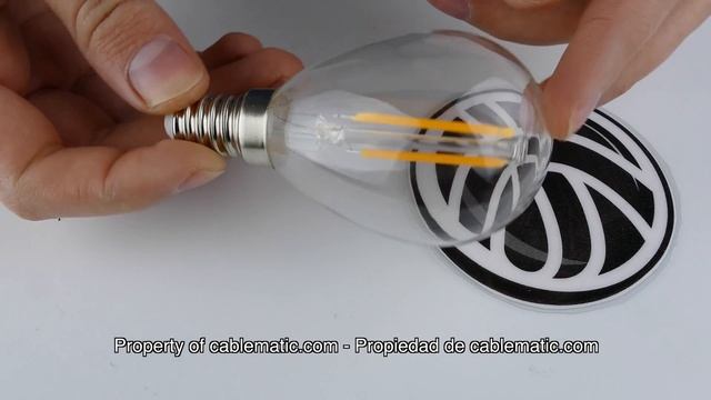 Bombilla LED G45 E14 230VAC 2W distribuido por CABLEMATIC ® смотреть онлайн