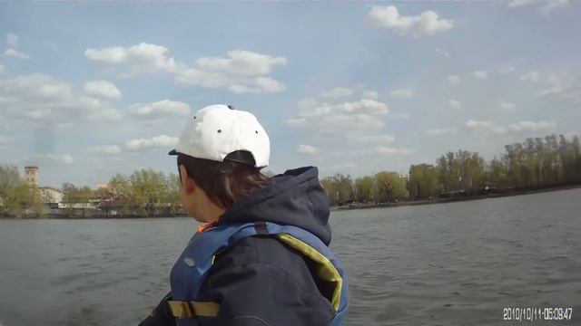 Первый выход на воду на "Кадете" в 2014 году смотреть онлайн