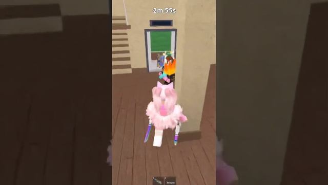 Любите за шерифа играть? ? #женяша#женяшаларионова #roblox #роблокс#mm2 смотреть онлайн