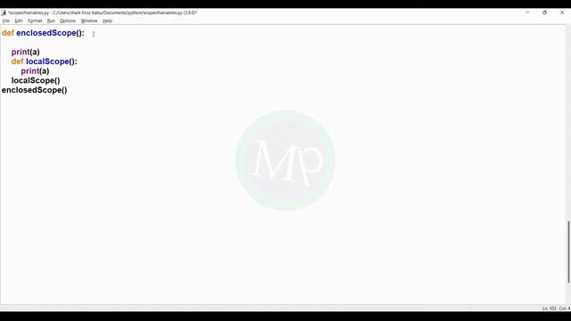 #81 Scope Of Variables In Python In Telugu | Global Scope vs Enclosed Scope vs Local Scope In Pytho смотреть онлайн