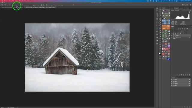 TOPAZ STUDIO 2 (Creative Tool Box, Episode 45) Winter Cabin Digital Painting... смотреть онлайн