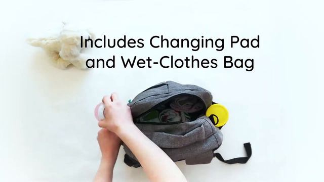 The Best Diaper Backpack Video- Mom Champ Backpack Diaper Bag смотреть онлайн