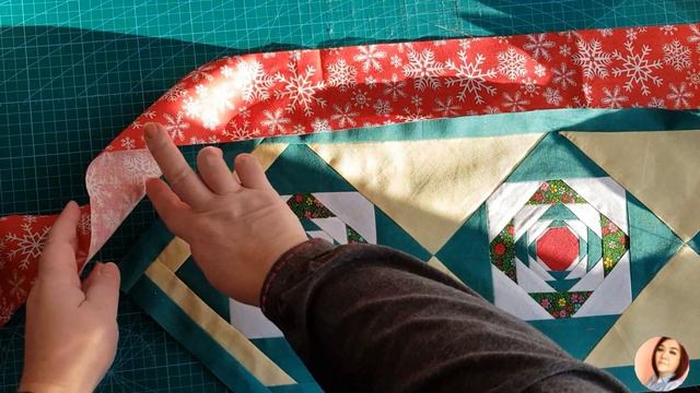 Нескучный пэчворк. Волшебная идея для праздника! Patchwork runner смотреть онлайн