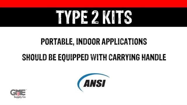 ANSI First Aid Standard - GME Supply