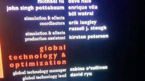 Toy Story 3 end credits of Spider-Man shoots light blue webs