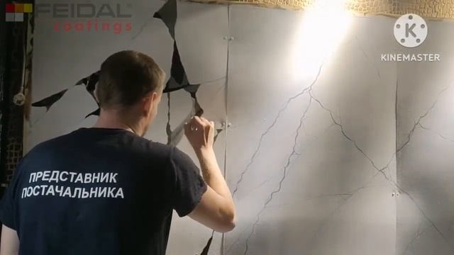 Простая текстура мрамора с помощью акриловых красок для стен! Художественная роспись! смотреть онлайн