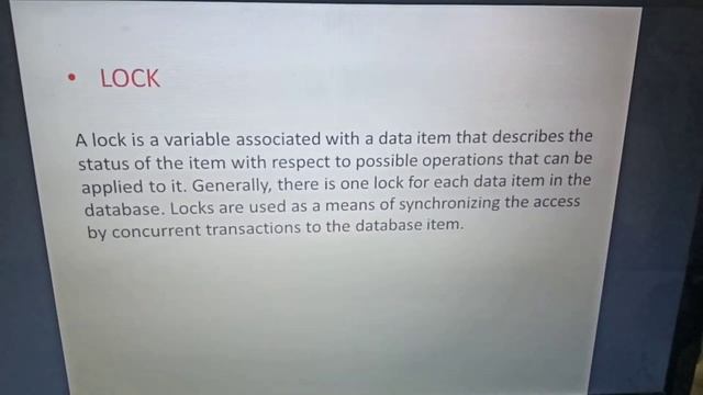 Concept of locking in Database Management System смотреть онлайн