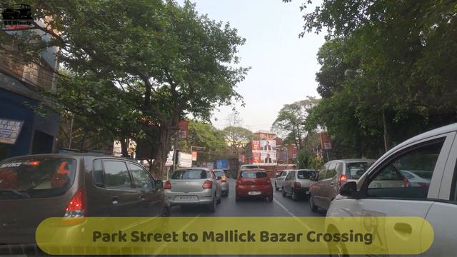 A Road Trip Through Park Street: Drive: Kolkata: 4K смотреть онлайн