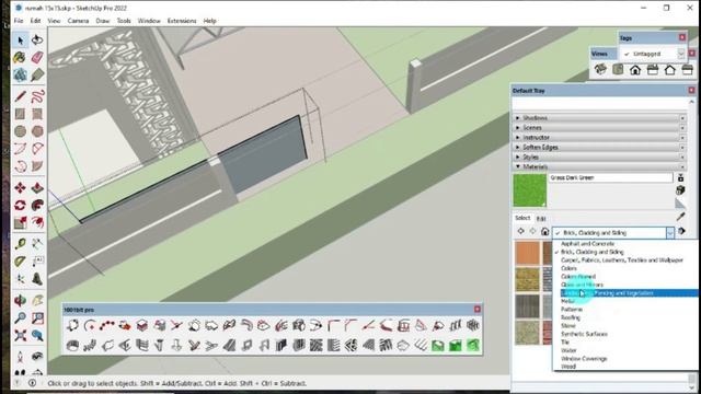 House Modeling in sketchup 2022 PRO - Crafting Your Dream Home_PART 5 смотреть онлайн
