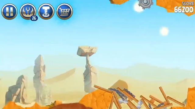 Angry Birds Star Wars 2 - Level B2-16 Walkthrough [HD] (iphone, Android, ipad) смотреть онлайн