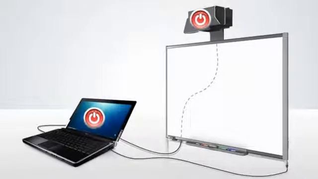 Включение питания SMART Board 600 смотреть онлайн