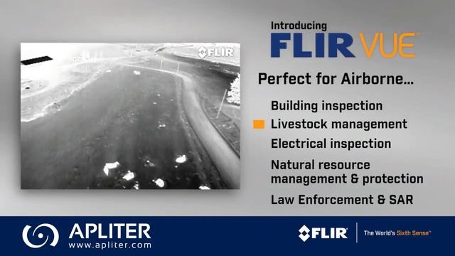 FLIR VUE - Cámara térmica para dron смотреть онлайн