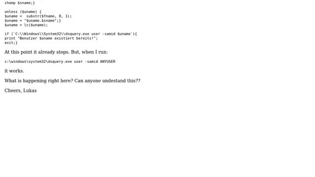 DevOps & SysAdmins: Windows 10 - Perl vs. dsadd/dsquery смотреть онлайн
