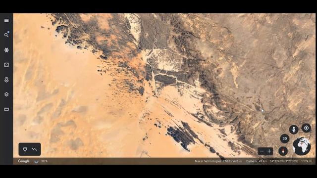Tassili n'Ajjer ruins of a destroyed civilization seen with google earth ? смотреть онлайн