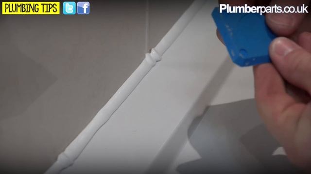 HOW TO SILICONE A SHOWER TRAY - REPAIR SEALANT - Plumbing Tips смотреть онлайн