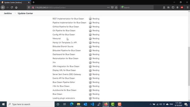 21 Jenkins Pipeline - Install Blue Ocean Plugin смотреть онлайн