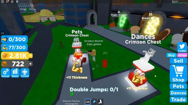 ЧИТЕРСКАЯ ПРОКАЧКА В СИМУЛЯТОР ЛЕГЕНДЫ КАЧКА РОБЛОКС! Thick Legends roblox смотреть онлайн