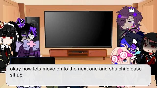 Danganronpa characters react to each other смотреть онлайн