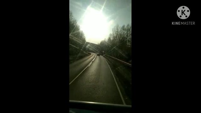 Отрезок участка дороги М5 Сим- Миасс.Дорога через уральские горы. смотреть онлайн