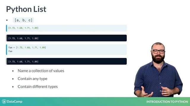 Introduction to Python: Python Lists смотреть онлайн