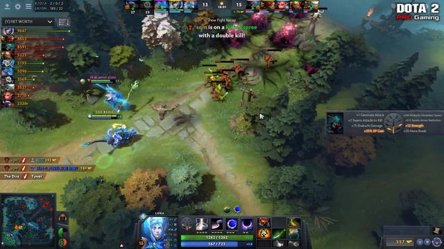 LGD.Ame — Luna, Safe Lane (Jul 26, 2018) | Dota 2 patch 7.18 gameplay смотреть онлайн
