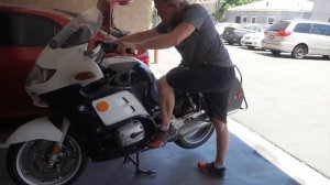 КУПИЛ ПОЛИЦЕЙСКИЙ BMW R1150RT-P ЗА 800$  #МОТОБОМЖ