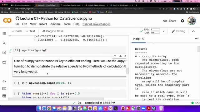 NANO181/281 Lecture 1- Python for Data Science and Materials Science смотреть онлайн