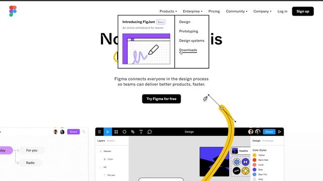 Изучение Figma (Фигма) с нуля / Урок #1 – Создание дизайна (UI/UX) для начинающих