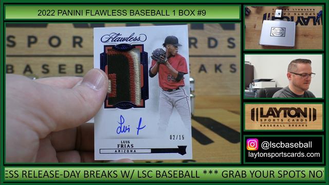 2022 Panini Flawless Baseball Hobby 1 Box Break #9 смотреть онлайн