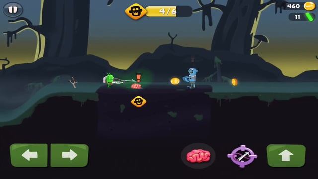 ОХОТА НА ЗОМБИ #2 Zombie Catchers Игра как мультик для детей Зеленые охотники на зомби смотреть онлайн