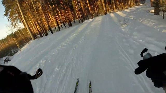 Екатеринбург Уктус. Лыжная тренировка смотреть онлайн