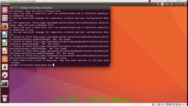 how to install mapivi on ubuntun16.04 смотреть онлайн