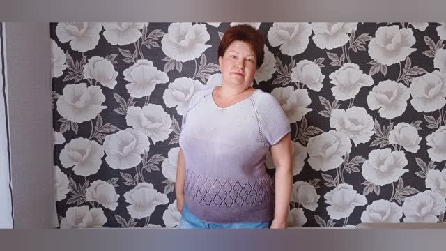 Вязанная спицами футболка. Описание. Архив от 09.08.2022г. смотреть онлайн