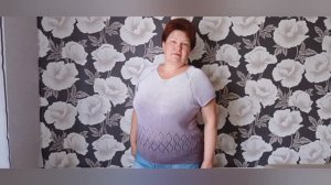 Вязанная спицами футболка. Описание. Архив от 09.08.2022г.