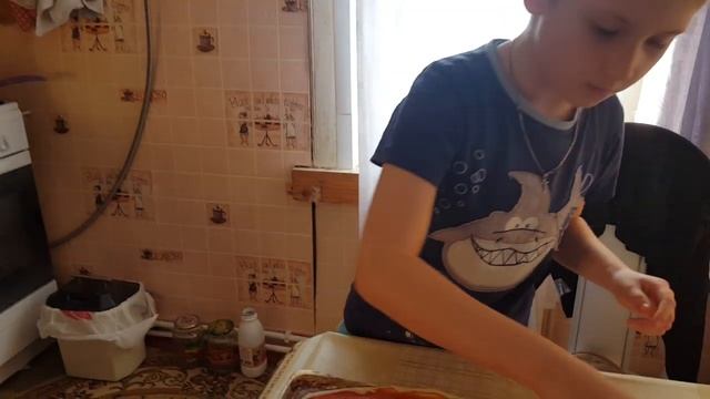 Вегетарианская пицца с грибами готовим дома за 15 минут. смотреть онлайн