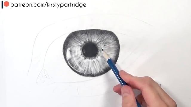 How to Draw a Realistic Eye | Drawing Tutorial with Graphite Pencils смотреть онлайн