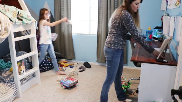 KIDS ROOMS CLEANING MOTIVATION // Cleaning Mom смотреть онлайн