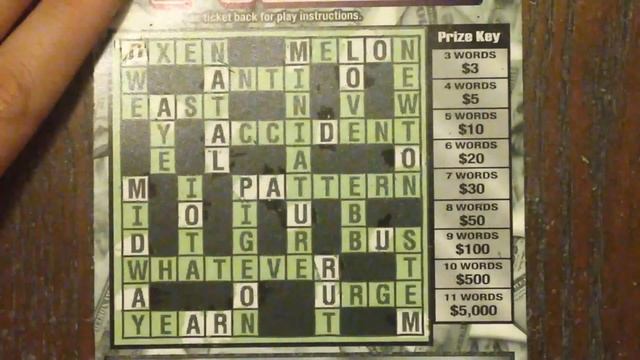 $3 Money Puzzle Delaware Lottery Scratch Off Tickets смотреть онлайн