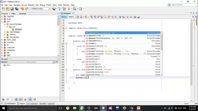 5-كورس امثلة بلغة الجافا- Ex4 Factorial recursive method смотреть онлайн