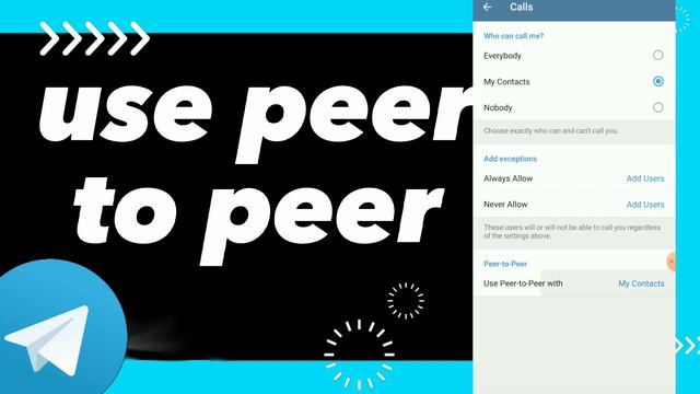 How To Use Peer To Peer On Telegram App смотреть онлайн