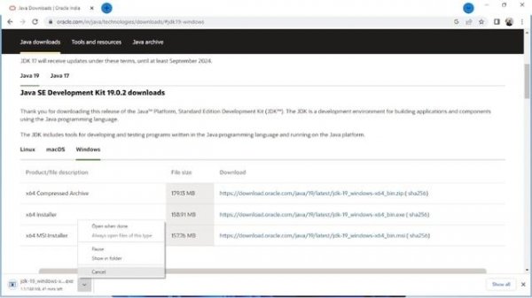 How to Install Java JDK 19.0.2 on Windows 11