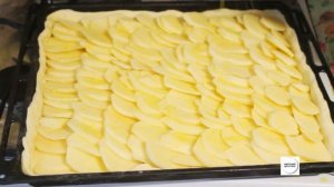Пирог с картошкой .  Легко и просто