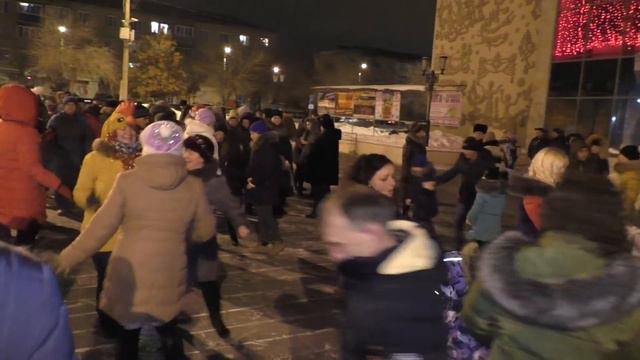 Камышин 1 января 2017. Развлекательная программа «Новогодняя ночь» смотреть онлайн