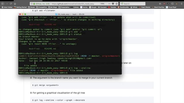 Git : Starter Guide смотреть онлайн