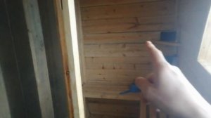 Каркасная баня из опилок.