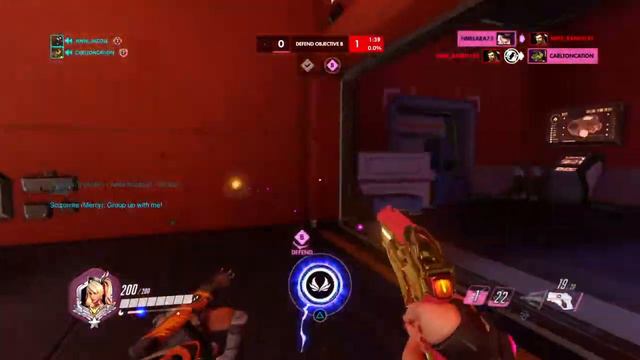 I love B.OB.- Overwatch Mercy competitive gameplay смотреть онлайн