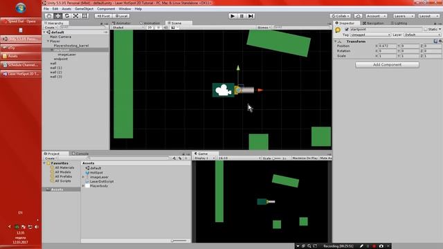 Laser 2D Player with simple JSON Save and Load game - Part 1 смотреть онлайн