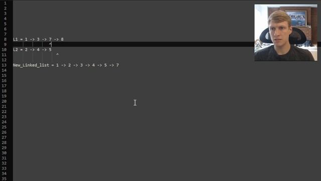 Merge Two Sorted Lists Python Solution - LeetCode #21 смотреть онлайн
