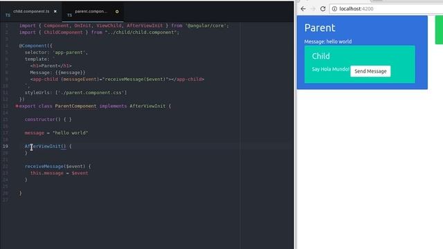 Sharing Data between Components in Angular смотреть онлайн